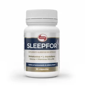 SLEEPFOR®: Melatonina, L-Triptofano e Glicina 30 Cápsulas